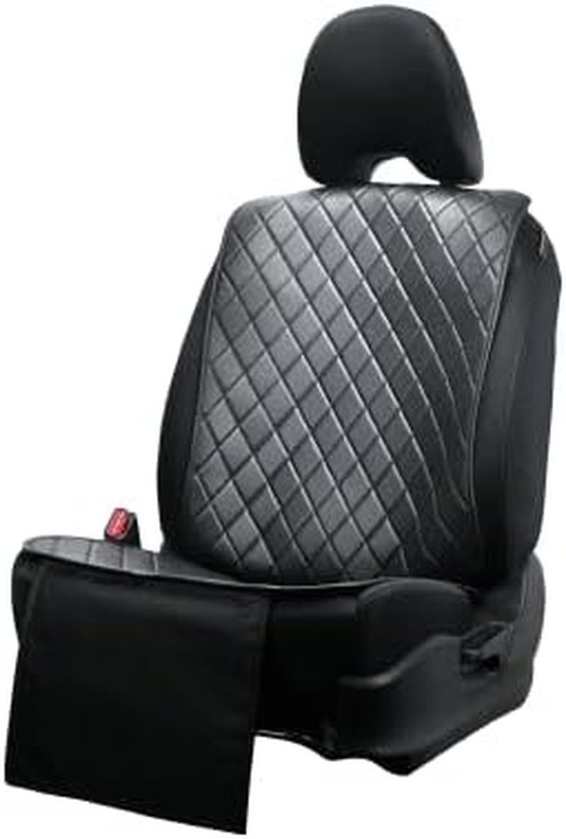 Genuine SNAPSHADES Diamond Seat Protector - Black image number 2