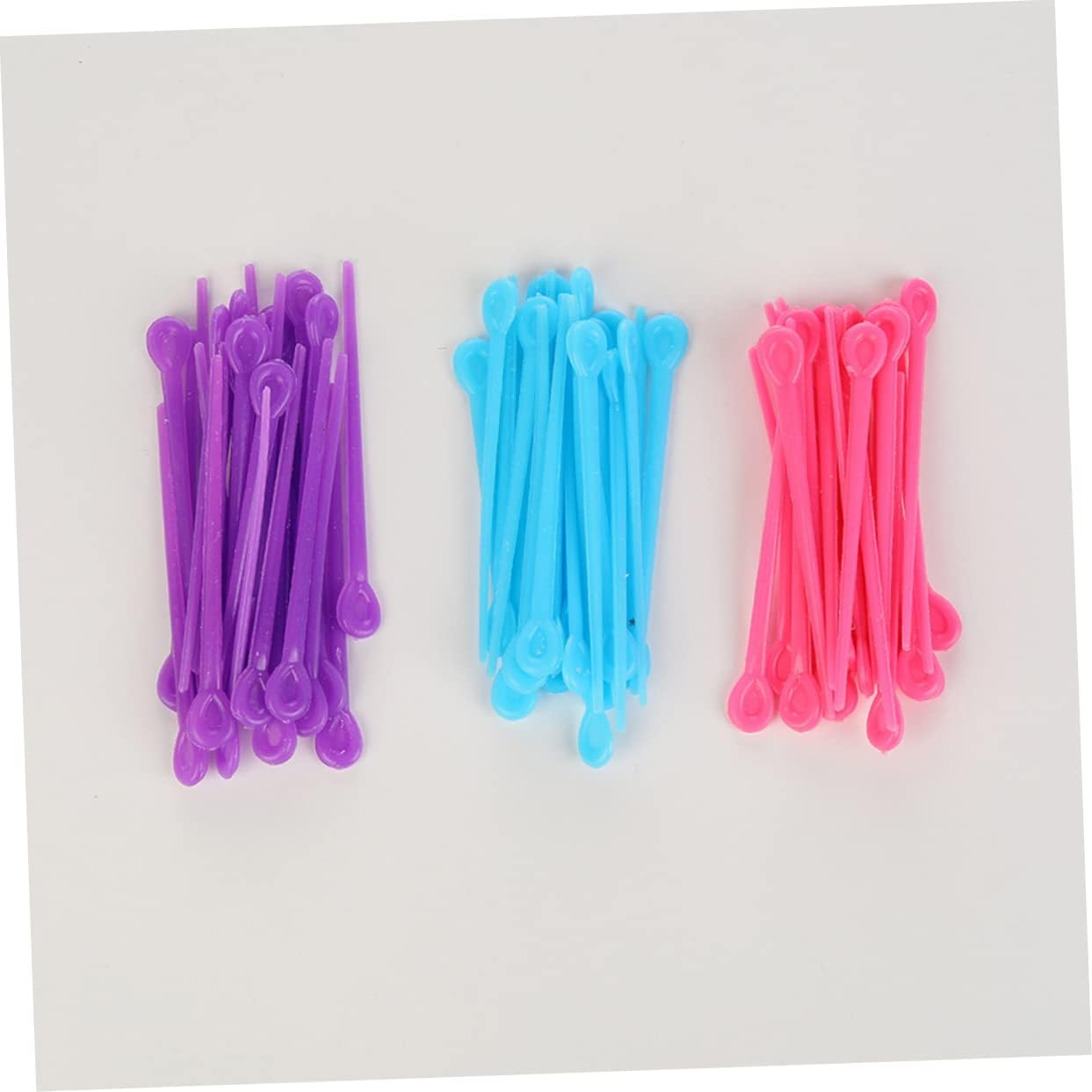 KALLORY 2Packs Perming Tools Hair Roller Pins Plastic Hair Clips for Women Girls for Styling Random Color image number 5