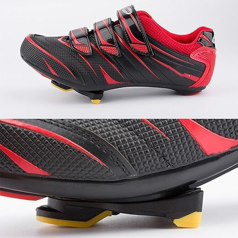 Road Pedal Cleat, 2 Pcs Bicycle Pedal Cleats, Road Bike Cleats for Shimano SPD SM-SH51 Locking Cycling Pedals Cleat System Shoes, Bike Indoor Cycling & Road Bike Bicycle Set image number 1