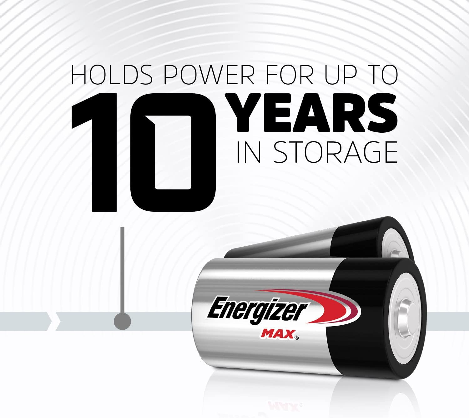 Energizer Max D Batteries - 4 Pack image number 1
