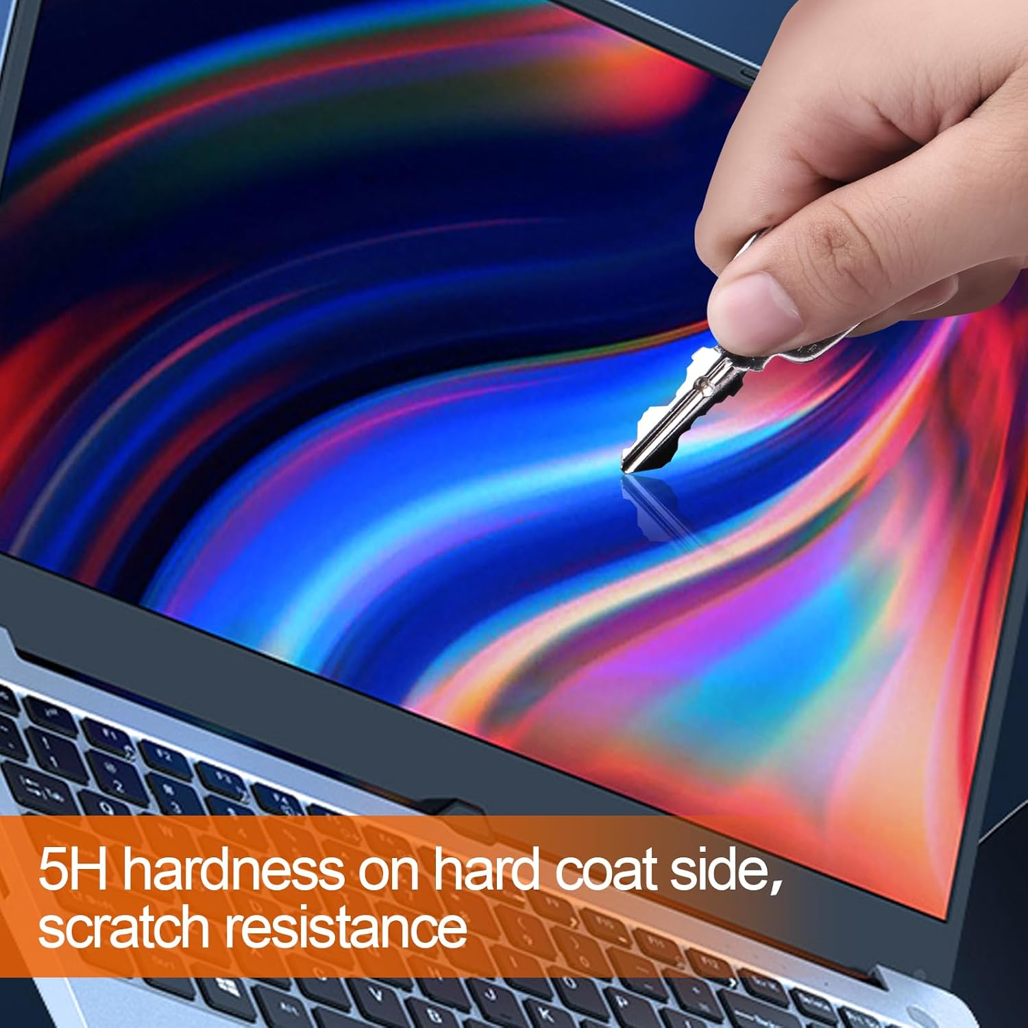 [2-Pack] T Tersely PET Screen Protector for Macbook Air 13.6-Inch (2025/2024 2022, A3113,A2681, M4/M3/M2), Ultra Clear HD Anti-Fingerprint Protective Film