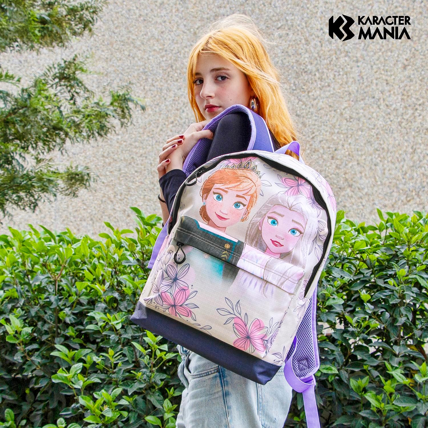 Frozen 2 Emotion-Fan HS Backpack 2.2, Beige, 31 X 44 Cm, Capacity 24 L, Beige, One Size, FAN HS Backpack 2.2 Emotion image number 1