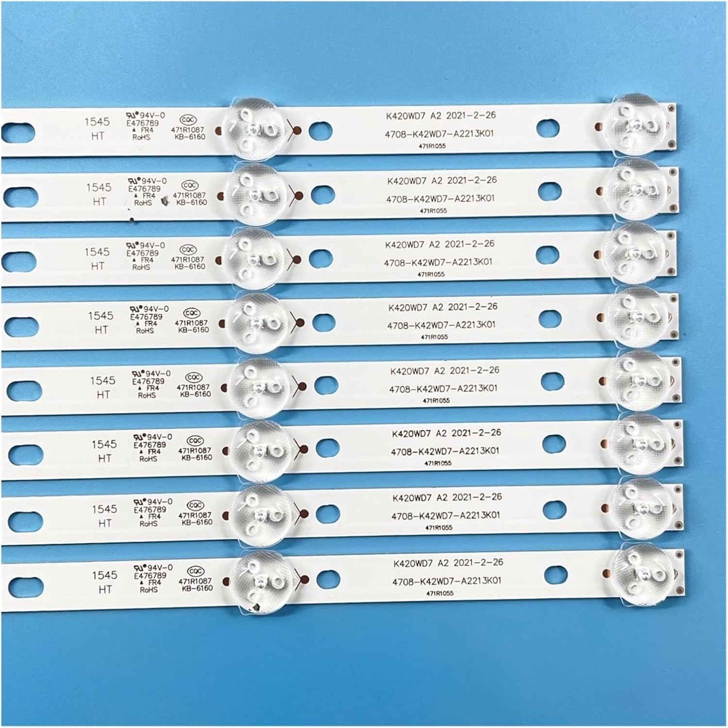 TV Lamps Kit LED Backlight Strips for TX-43DR300ZZ LED Bars 4708-K420WD-A3213K01LED Bands Rulers K420WD7 A3 2014-8-27 image number 4