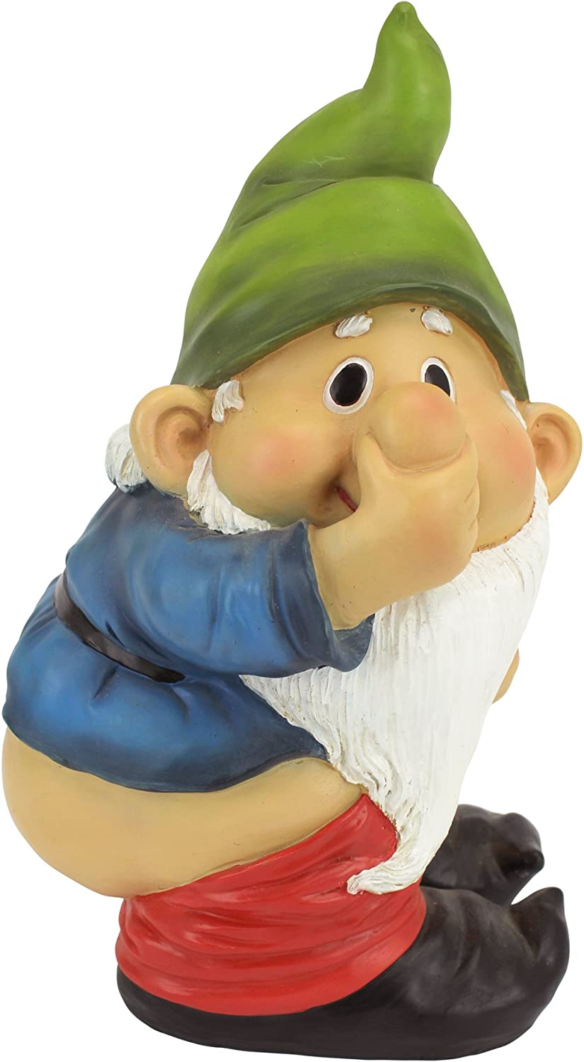 Design Toscano Stinky the Garden Gnome Statue image number 4