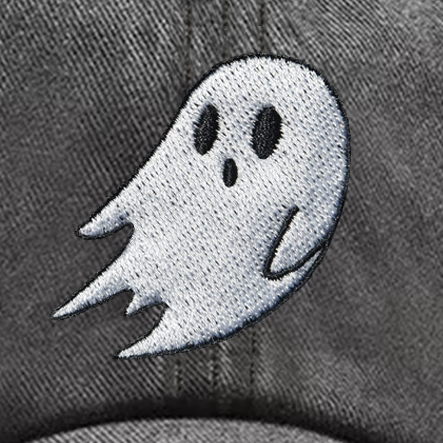 Ikenacy Halloween Cool Ghost Knit Beanie Hats/Baseball Cap for Men Women Cute Goth Boo Gifts Gothic Spooky Winter image number 4