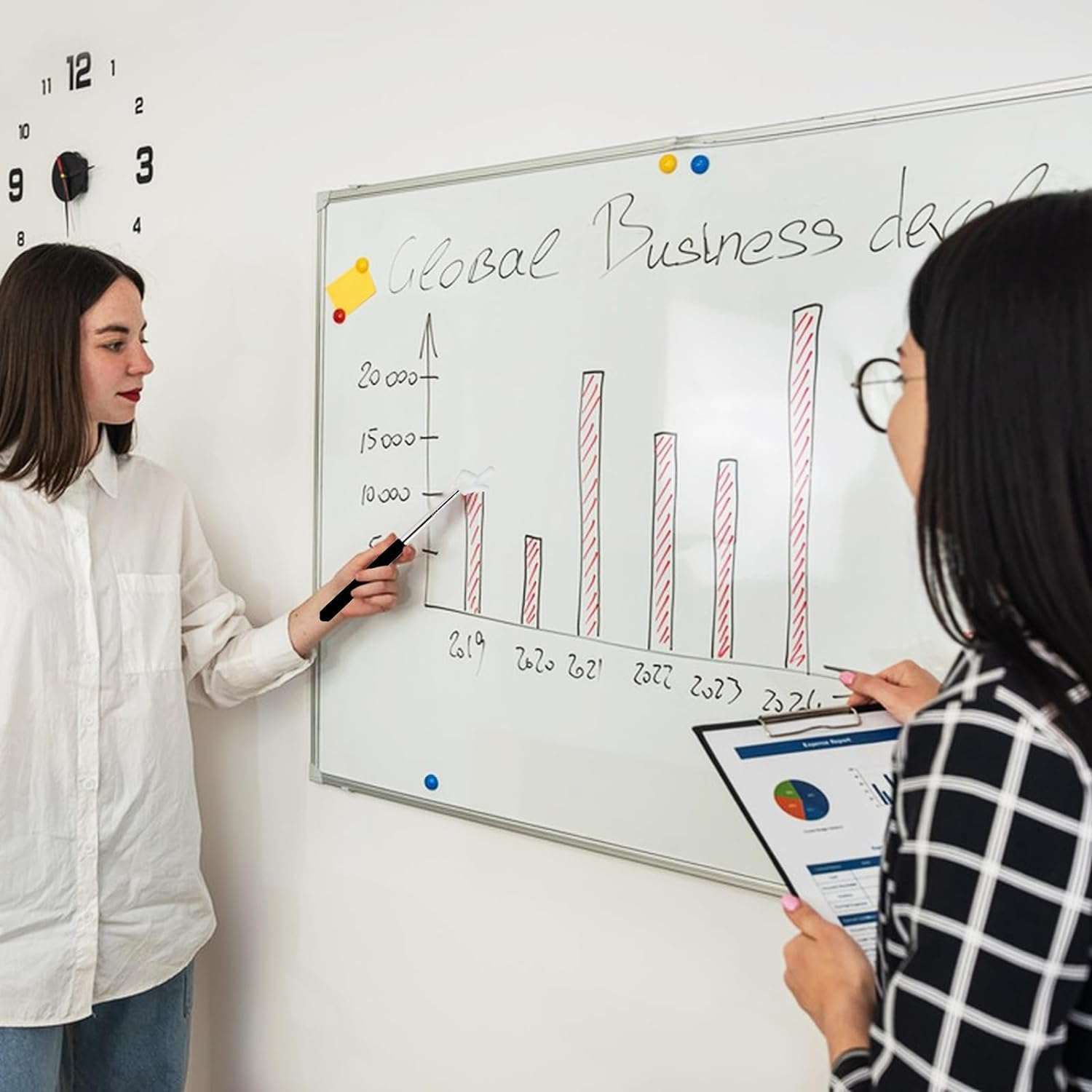 Teacher Pointer Finger Pointer Stick Telescopic,2Pcs Telescopic Teachers Pointer Hand Pointer Finger Pointer Stick,Retractable Teacher Pointer Stick,Extendable Hand Pointer Finger Pointer Stick,Black - Black image number 4