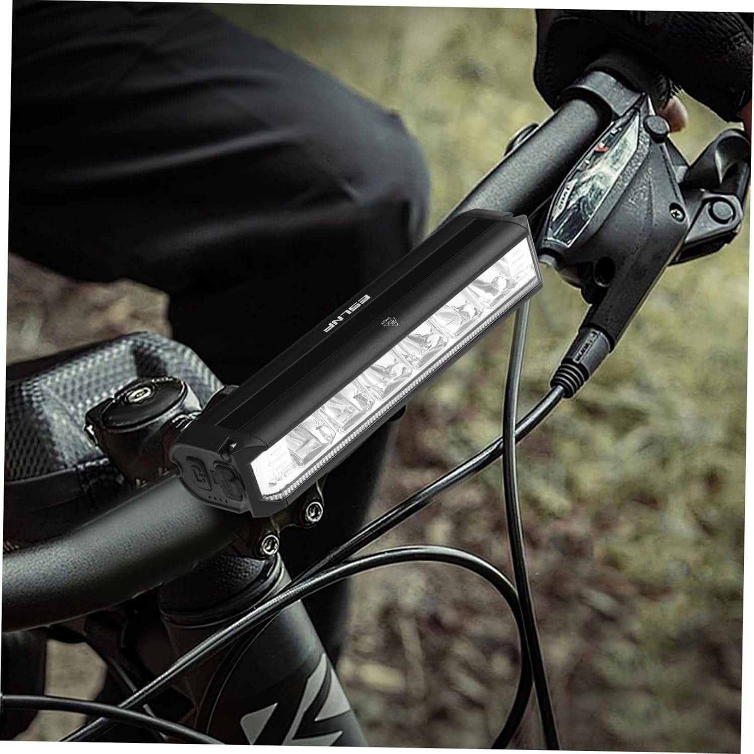 BESPORTBLE Bike Light Handlebar Mount Cycling Front Lamp Night Riding Light Bike Headlight Eos620 Sturdy Easy Installati image number 6