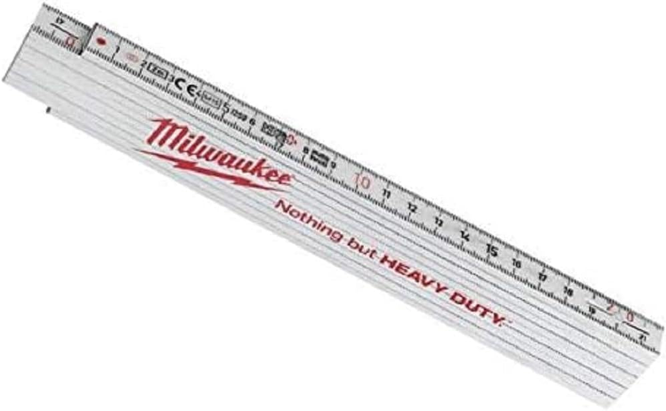 Milwaukee 4058546002671 Folding Ruler Plastic 2 M image number 2