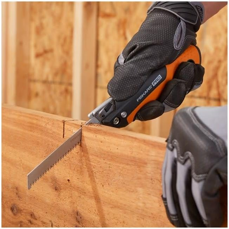 Fiskars Pro POWER TOOTH Compact Utility Hand Saw (6 in Blade.) image number 4