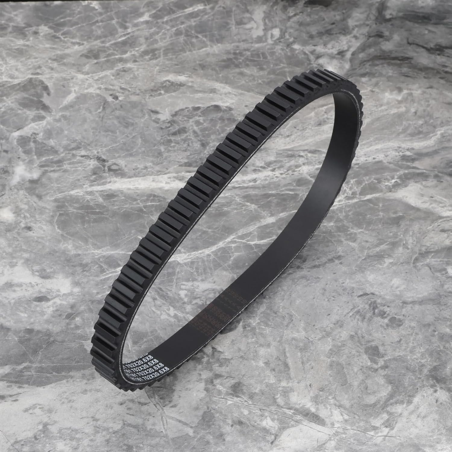 SG Store 1X Lawn Mower Belt GT37419 Replacement Part AUC13704 Transmission Belt MIA12479 Compatible with John Deere D105 E100 X105 X106 Lawn Mower 702X20.6X8Mm image number 3