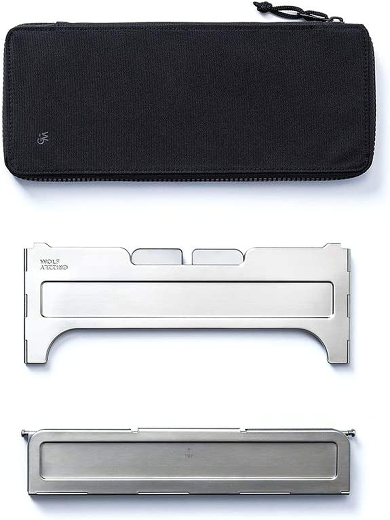 Wolf and Grizzly Campfire Trio, Portable Campfire Cooking Kit for All Camping and Outdoor Adventures image number 6