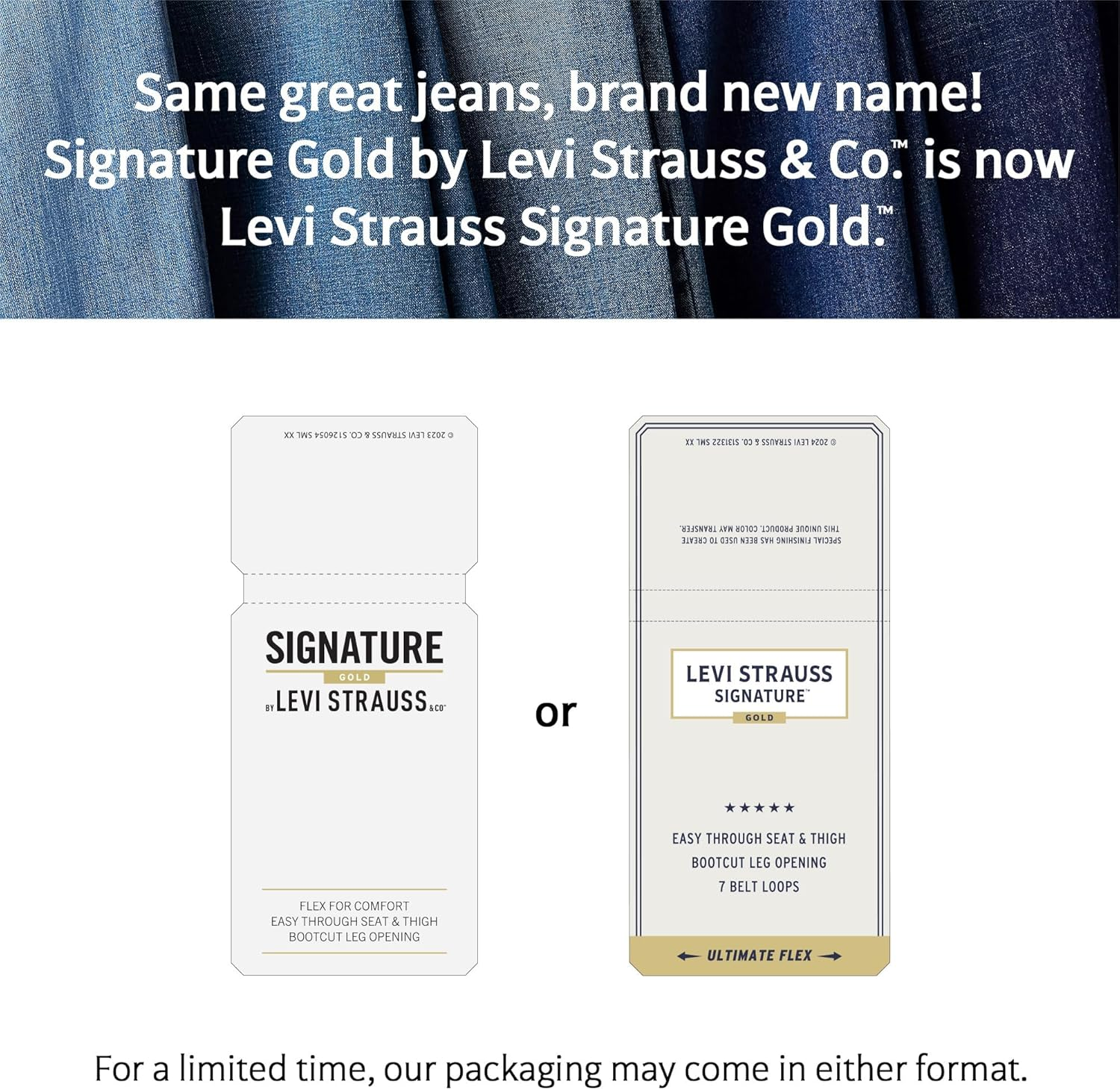 Signature by Levi Strauss & Co. Gold Label Women'S Maternity Boyfriend (Standard and Plus) image number 1