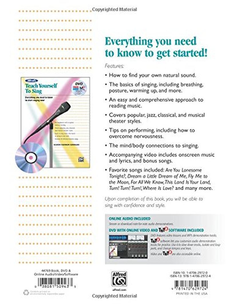 Teach Yourself to Sing: Everything You Need to Know to Start Singing Now! image number 5