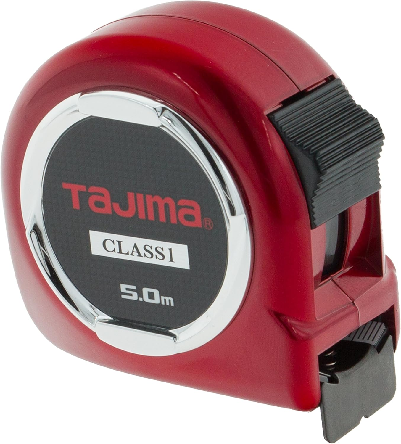 Tajima H1550MW Class 1"Hi Lock" Measuring Tape, Red, 5 M X 25 Mm image number 2
