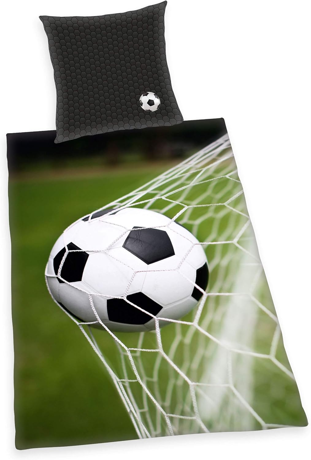 Herding Bedding Set, Cotton, Green, 135 X 200 Cm image number 1