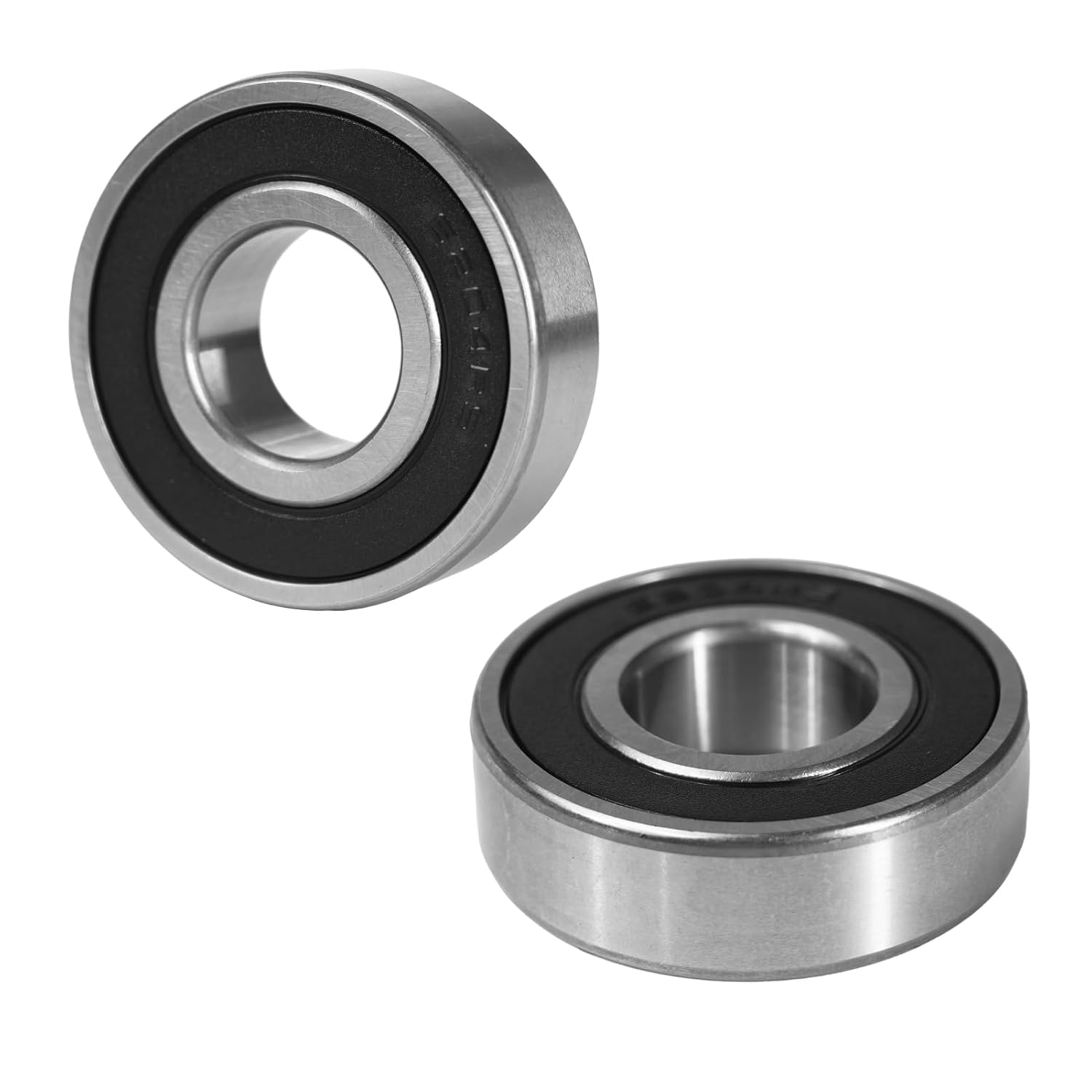 6204-2RS Deep Groove Ball Bearings 20X47X14Mm Double Sealed Chromium Steel 2Pcs &ndash; High Load, Low Friction, Industrial & Motor Use image number 2