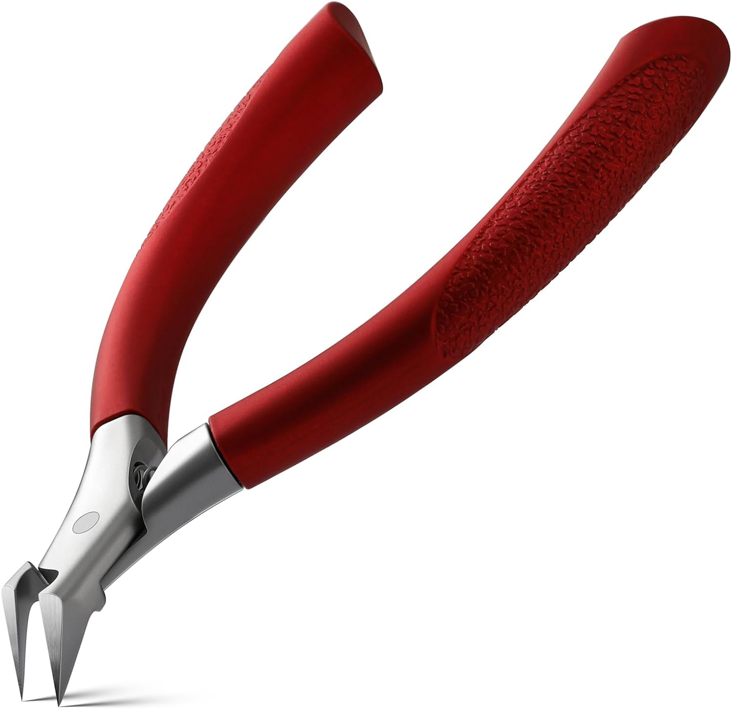 BEZOX Toenail Clippers for Ingrown Toenail Prevention, Straight Blade Podiatrist Nail Clippers for Thick Nails, Ergonomic Finger Nail Clippers for Adults, Seniors, Men and Women - Black