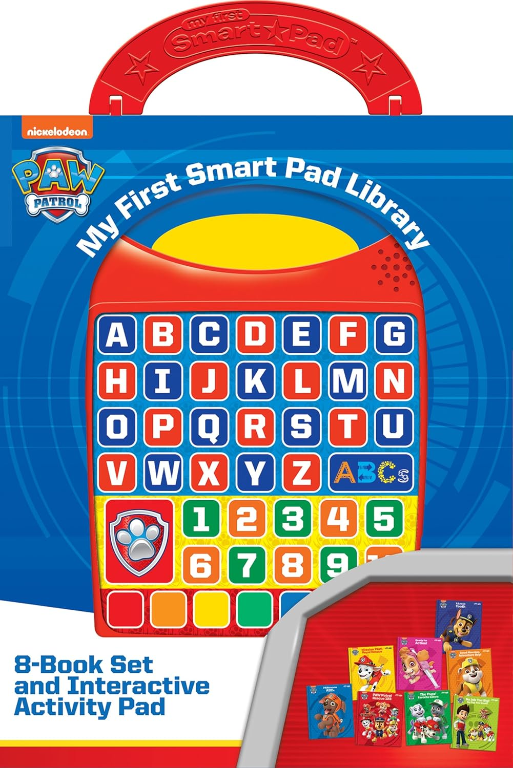 Nickelodeon PAW Patrol: My First Smart Pad Library 8-Book Set and Interactive Activity Pad Sound Book Set image number 3