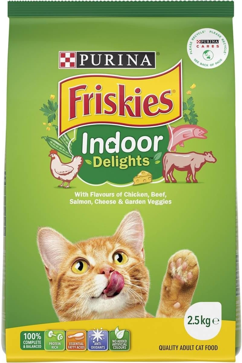 Purina Friskies Indoor Delights Adult Cat Food 2.5 Kg image number 5