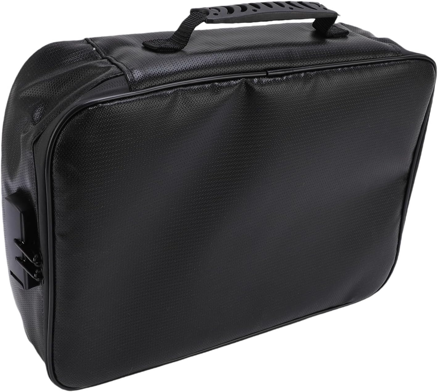 Eosnow Fireproof Document File Bag, Hard Shell Fireproof Document Case Large Capacity PVC for Passports image number 1
