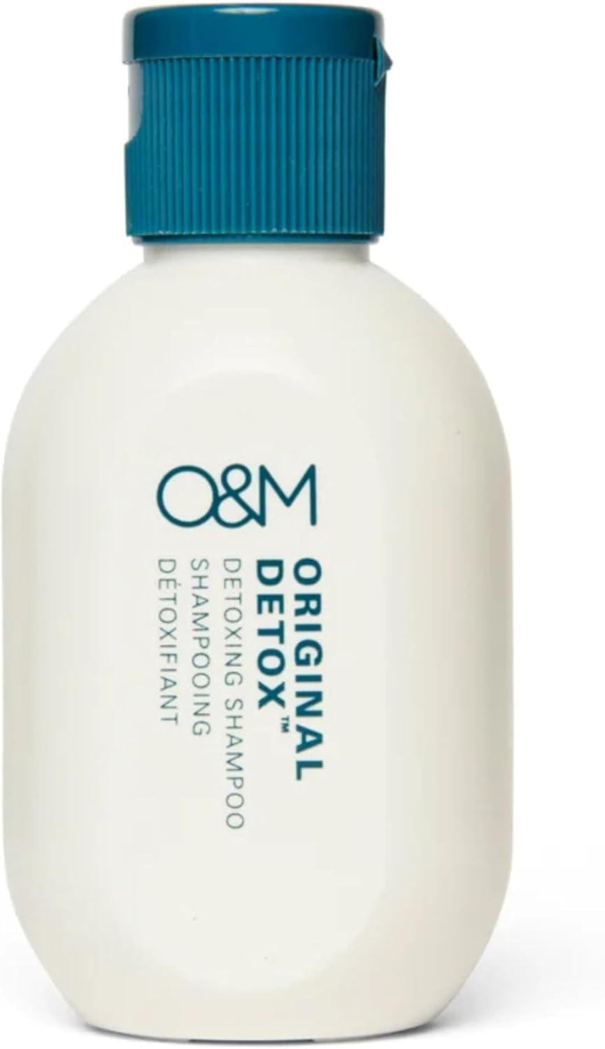 O&M Original Detox Shampoo Mini - 50Ml - Colour Safe, Clean from Sulfates, Parabens, Silicones, MIT, Phthalates, Triclosan, Propylene Glycol & Gluten, PETA Certified & Vegan, Australian Made, PCR Packaging image number 2