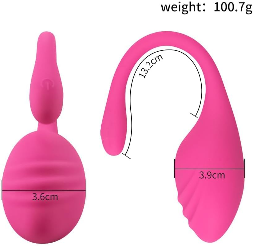 APP Remote Control G-Spot Panty Vibrator, Pink Fun Long Distance Bluetooth Wearable, Rechargerable Adult Sex Toys More than 9 Vibrations for Women and Couple, Female