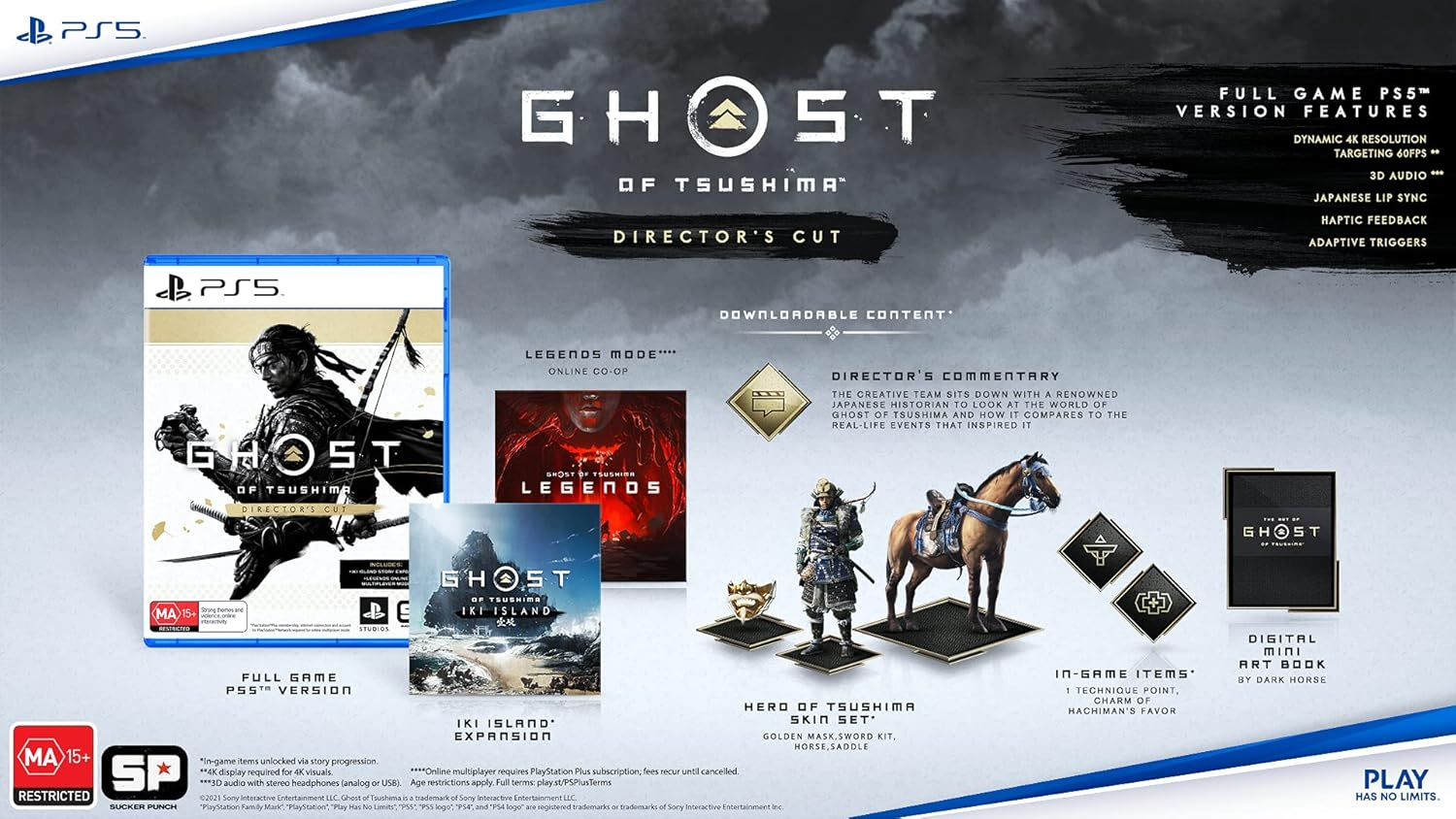 Ghost of Tsushima: Director'S Cut - Playstation 5 image number 1