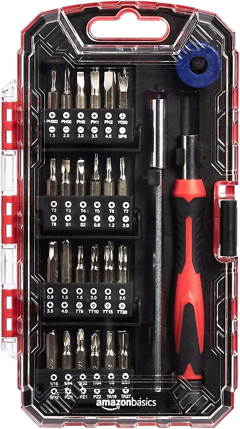Amazon Basics 51-Piece Precision Screwdriver Bit Set image number 5