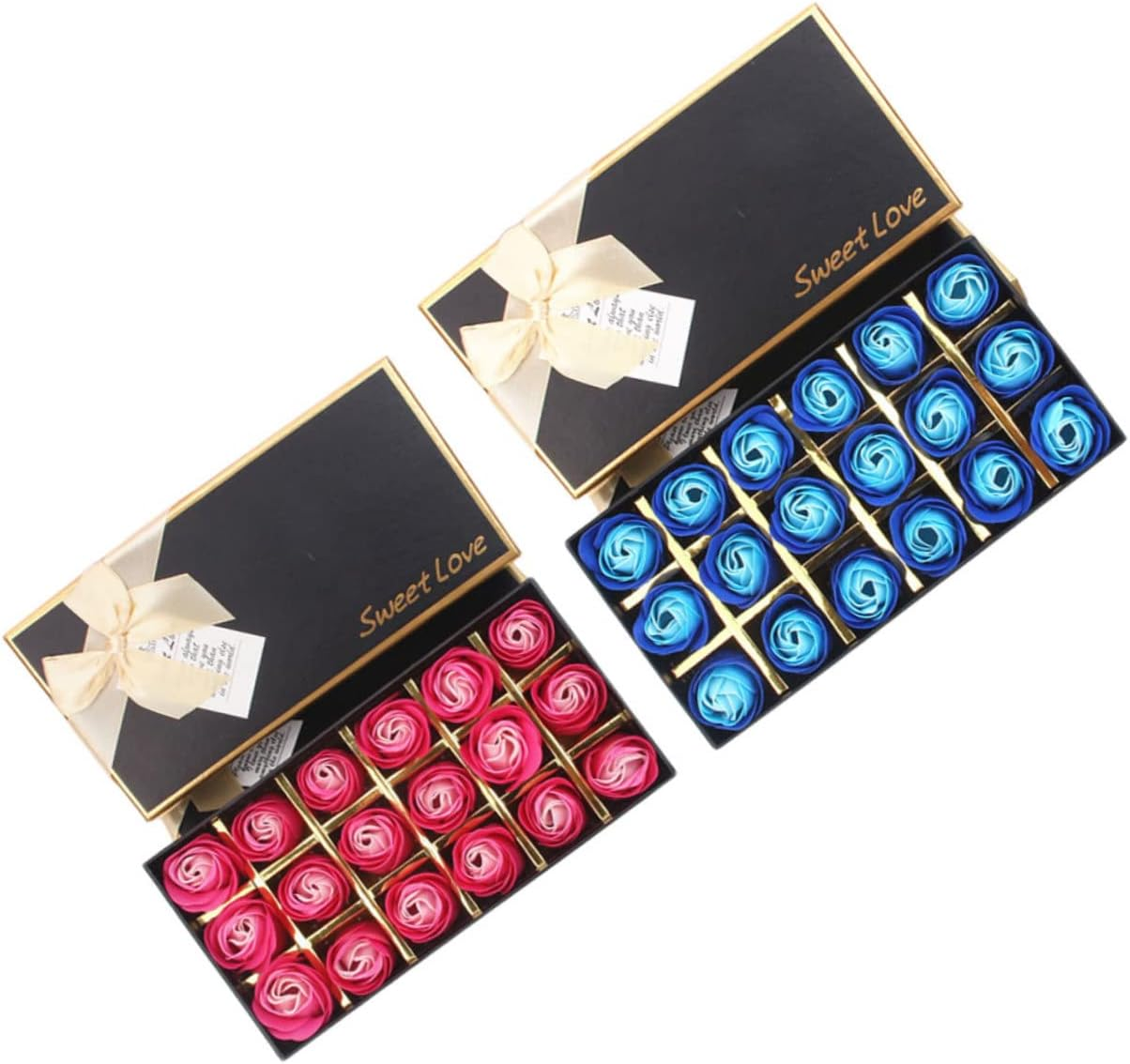 OHPHCALL Flower Soap Mothers Day Present Soap Flower Box Creative for Mom or Girlfriend image number 5