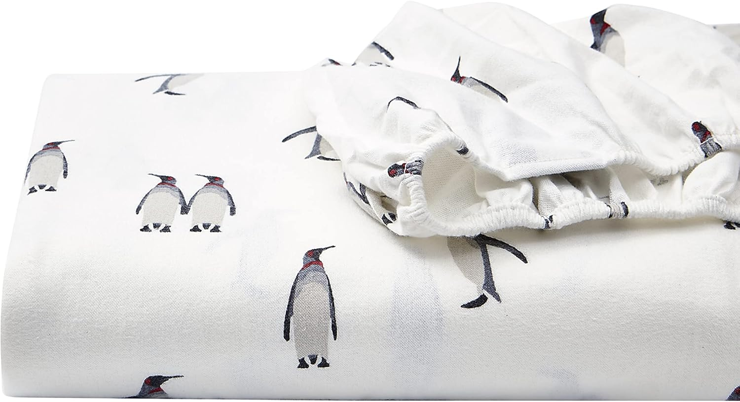 Eddie Bauer - Full Sheets, Cotton Flannel Bedding Set, 4Pieces, Brushed for Extra Softness, Cozy Home Decor (Rookeries, Full) image number 2