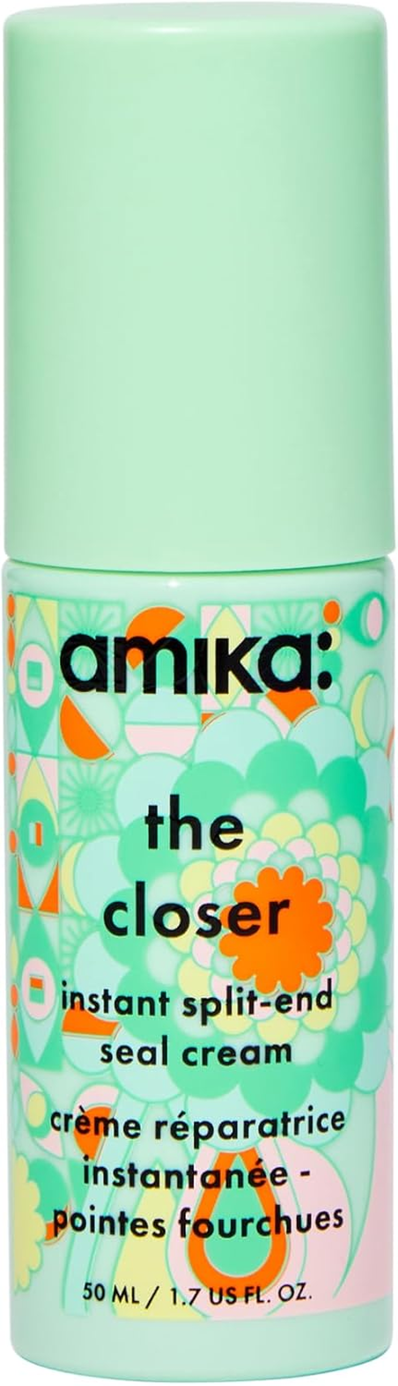 Amika the Closer Instant Split End Seal Cream &ndash; Split End Repair Cream for Damaged Hair &ndash; Frizz Control & Hair Breakage Treatment with Sea Buckthorn &ndash; 50Ml image number 3