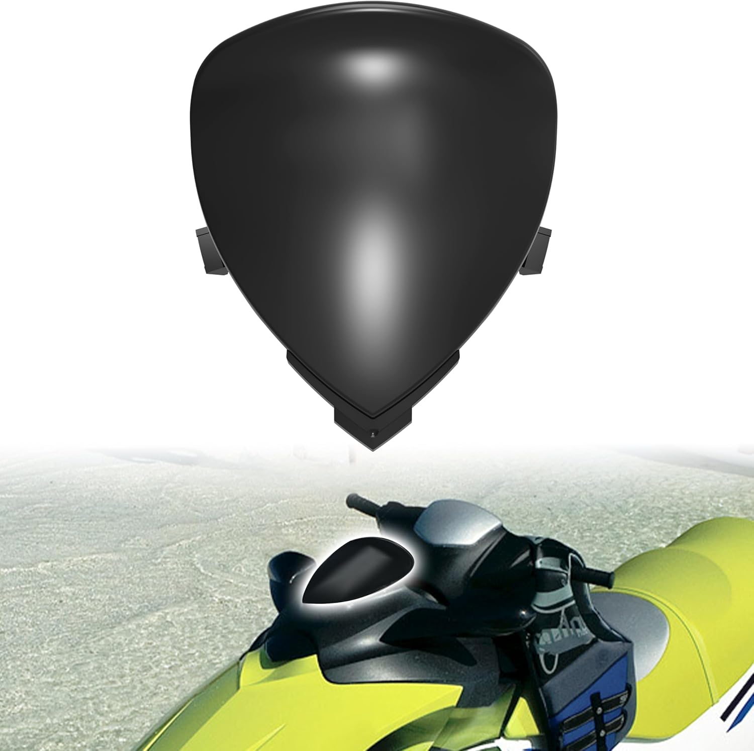 KEWISAUTO Wind Screen Deflector for Sea-Doo GTI Wake 2006-2010 Accessories, Replace #291002511 image number 6