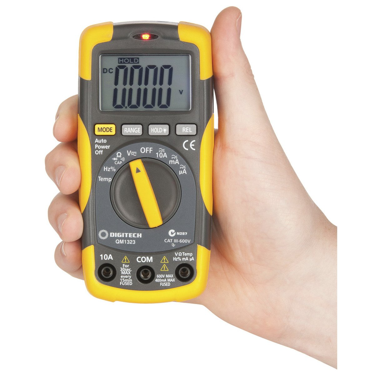 Cat III Multimeter with Temperature image number 3