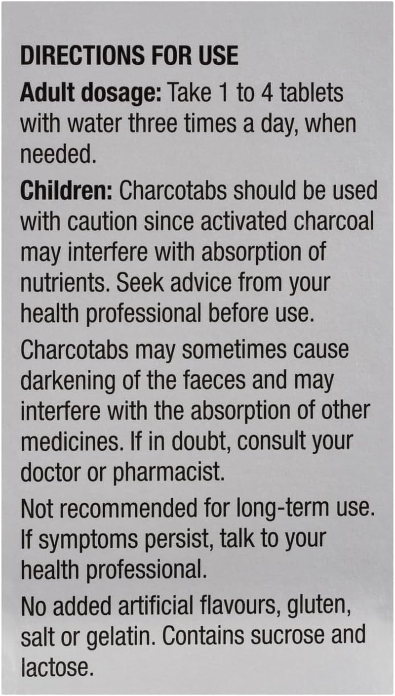 Charcocaps 250Mg Activated Charcoal 60 Tablet image number 6