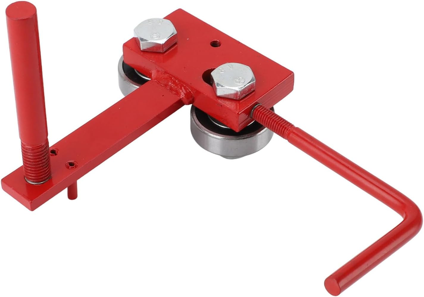 XUMIUZIY Chainsaw Bar Rail Tightening Repair Tool, Cast Iron Aluminum Chainsaw Bar Rail Closing Tool with Secure Fixture, Adjustable Chain Saw Guide Bar Repair Tool for Chain Grinding image number 6