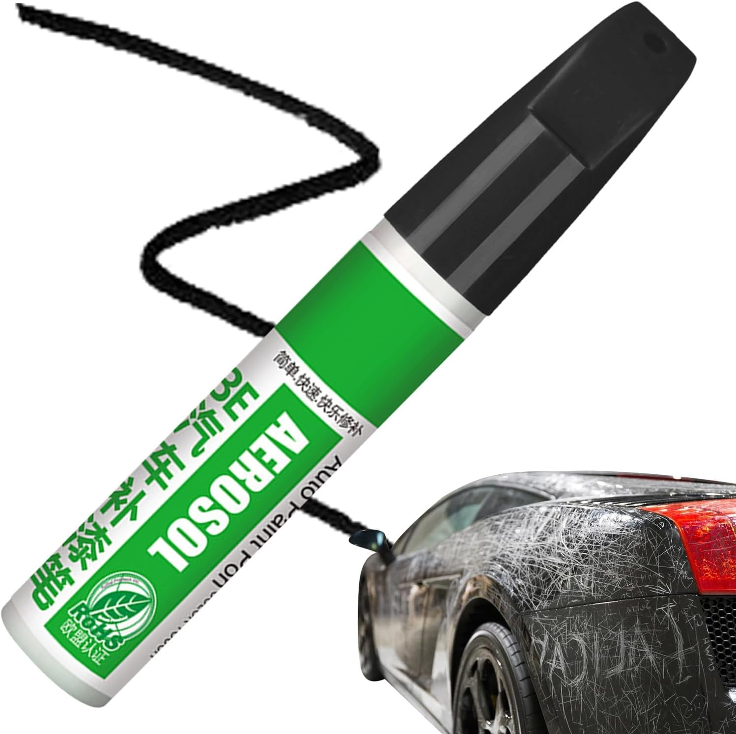 Car Scratch Remover Pen - 12Ml Scratch Remover Marker | Waterproof Car Touch up Paint | for Rim Metal Interior Detailing Craft Projects Office Art