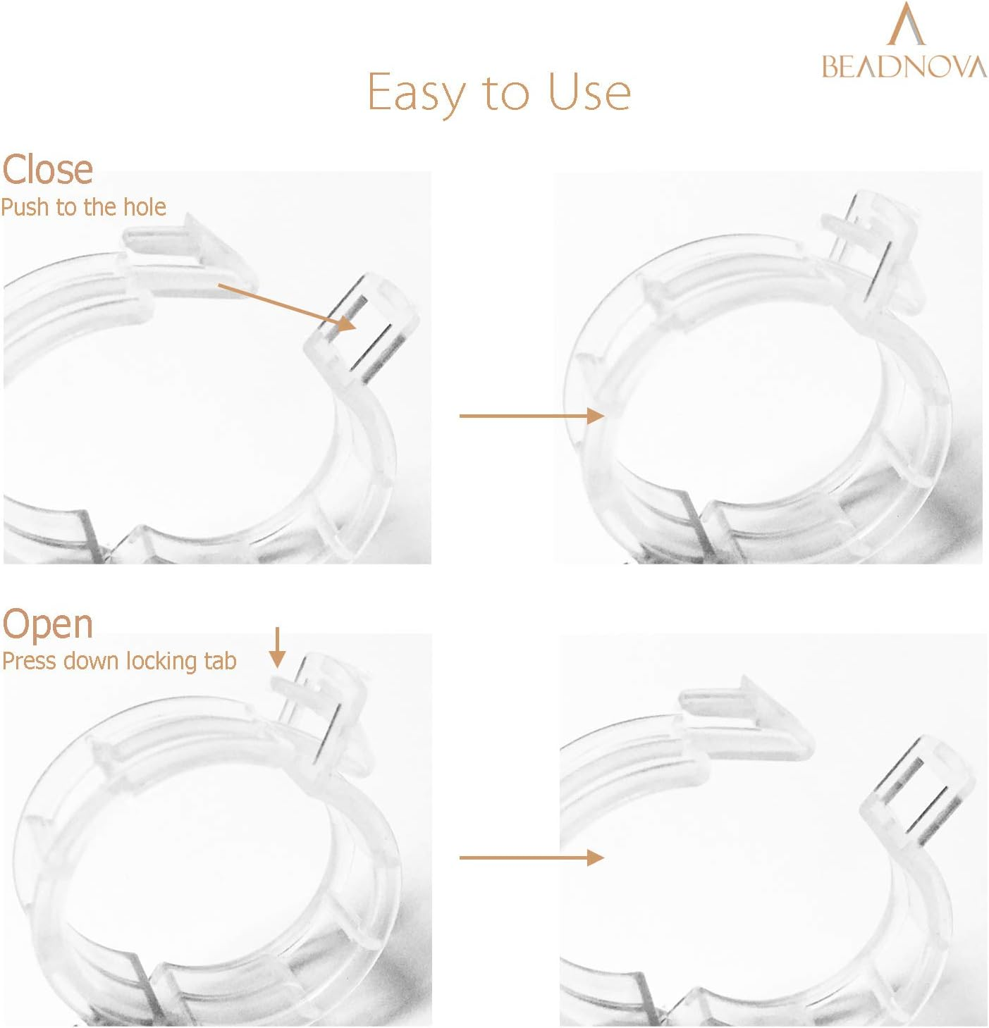 BEADNOVA 150Pcs Tomato Clips Plant Clips Garden Clips Vine Clips Tomato Trellis Clips for Tomato Vine Vegetable (150PCS)