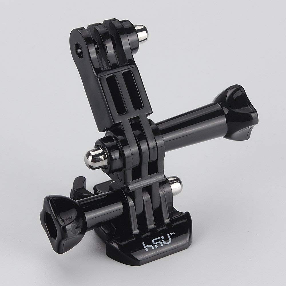 HSU Adjust Arm Straight Joints Mount, Long and Short Same Direction Straight Joints Mount for Gopro Hero 11 10 9 8 7 6 5 4 3 3+ 2 1, AKASO Campark and Other Action Cameras image number 4