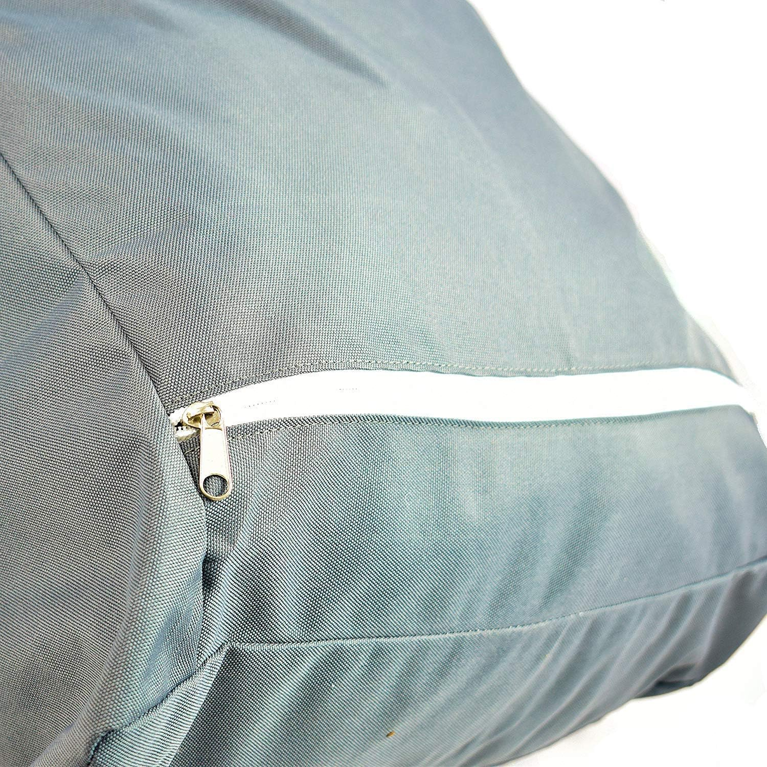 Space Saving Laundry Organizer -AUMA over the Door Hanging Laundry Hamper with 2 Stainless Steel Hooks, Oxford Fabric Large Size,Tested to Be Strong and Durable, Grey image number 4