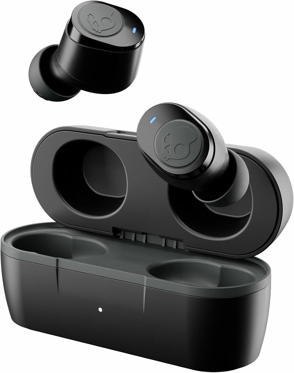 Skullcandy Jib True 2 Wireless In-Ear Headphones with 32 Hours Battery Life, Micro, Compatible with Iphone, Android and Bluetooth Devices - Black