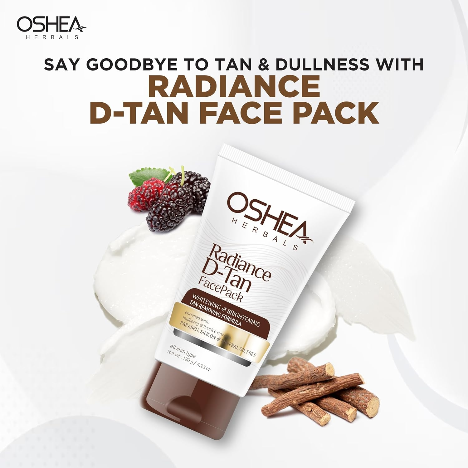 Oshea Herbals Radiance D-Tan Face Pack image number 5