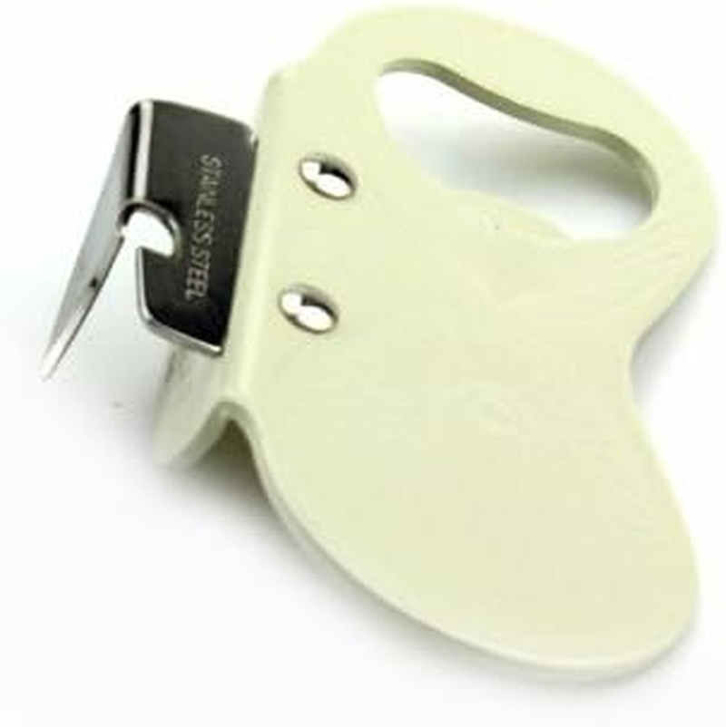Pearl Easy Cooking Two Virtue Plug Can Opener (Japan Import, Stainless Blade, White, Manual) image number 1