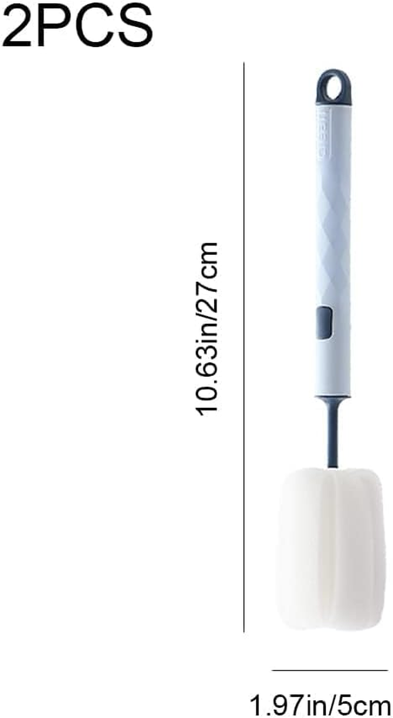 2+1 Cup Brush, Multifunctional Cup Lid Gap Cleaning Brush Set image number 5