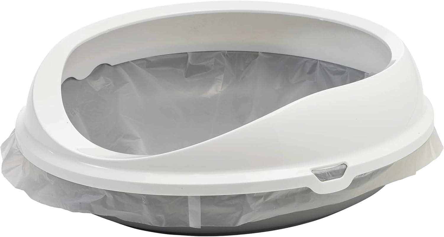 SAVIC Figaro Cat Litter Tray with Rim, 55 X 48.5 X 15.5 Cm image number 3