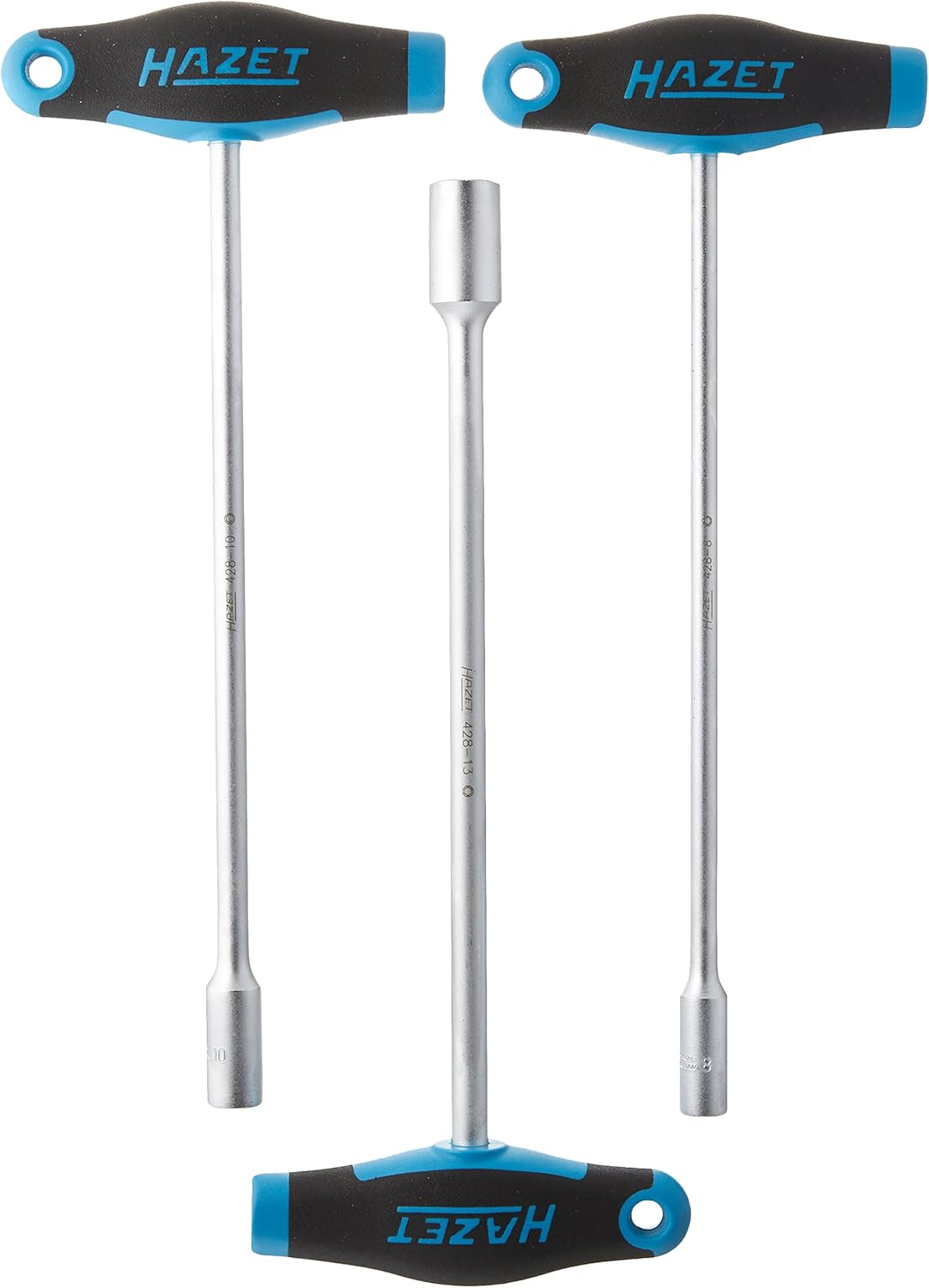 Hazet 163-122/3 Wrench Socket with T-Handle 3-Pieces Set image number 1