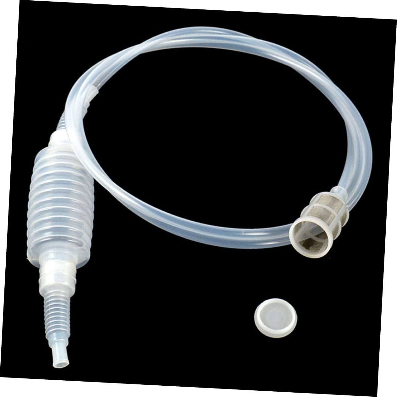 OKUMEYR 1 Set Auto Siphon Tube Hose for Wine Making Food Grade Pump Siphon Filter Soft Tube for Home Brew Wine and Beer Transfer image number 3