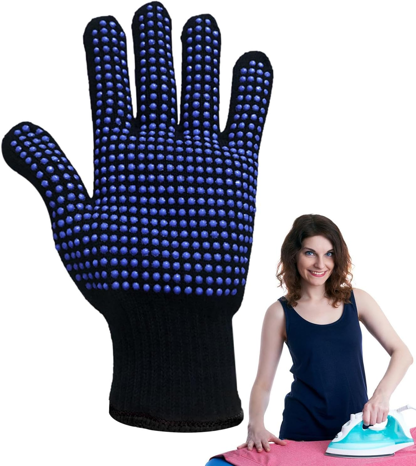 Heat Resistant Hair Iron Gloves - Heat Resistant Cooking Gloves, Heat Protection Gloves | Hair Iron Gloves, Heat Resistant Cooking Gloves