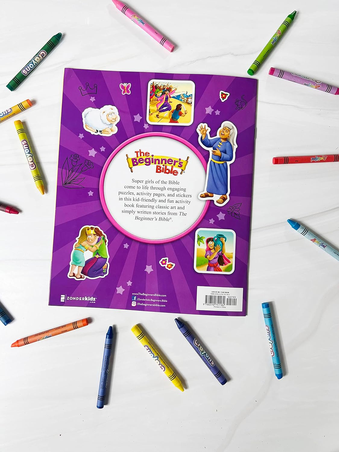 The Beginner'S Bible Super Girls of the Bible Sticker and Activity Book image number 1