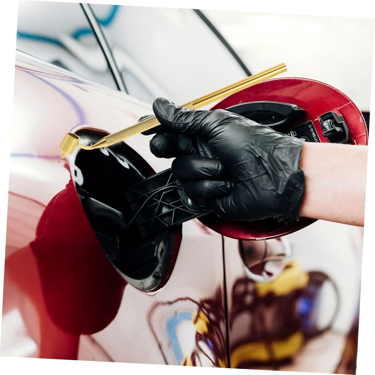 Iplusmile 2Pcs Car Touch-Up Pen Paint Chip Repair Tool Fluid Writer for Precise Scratch Repair in Narrow Areas