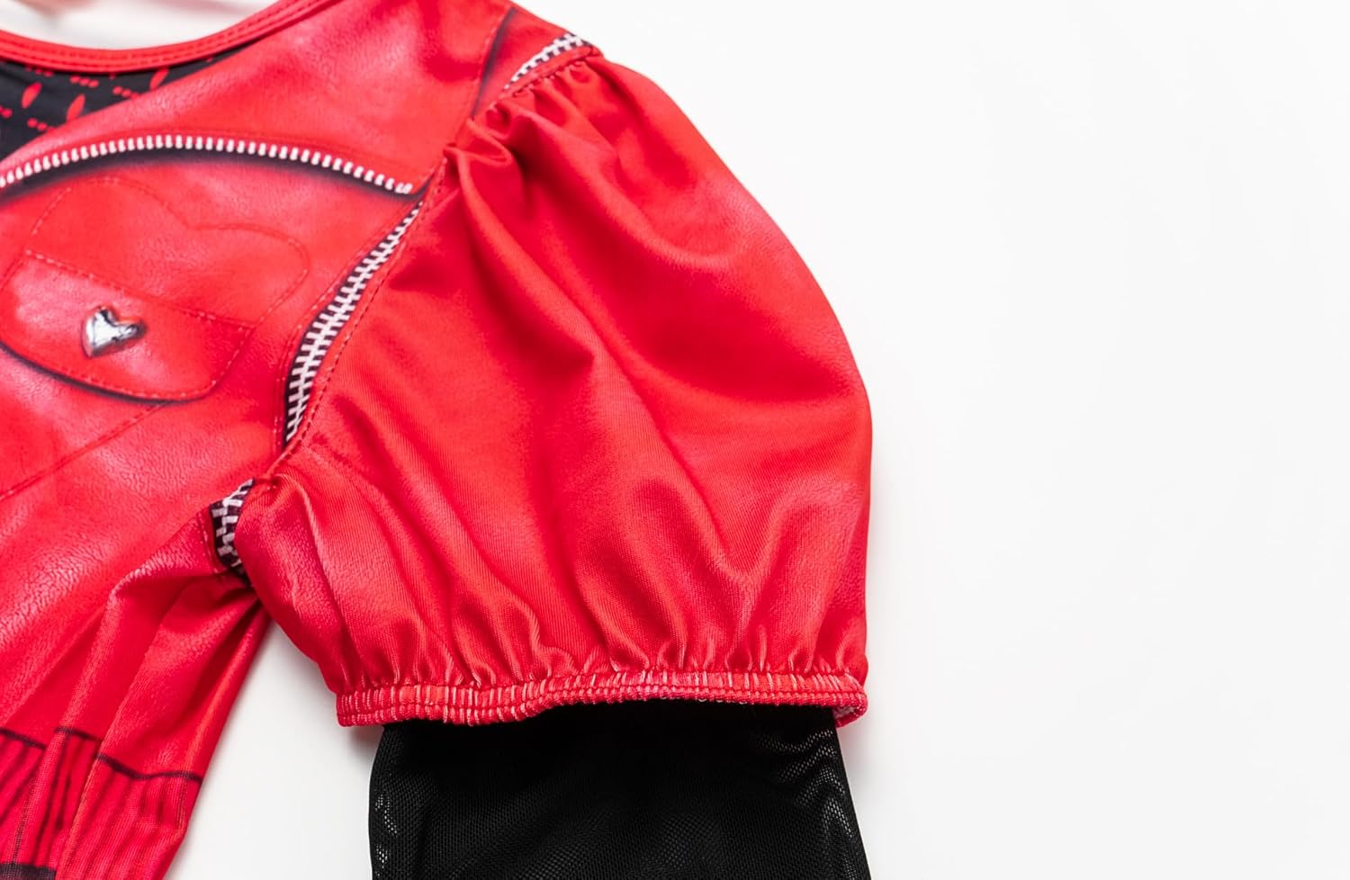 FOVIORZ Girls Rise Red Costume Halloween Party Princess Dress up Costume with Wig image number 6